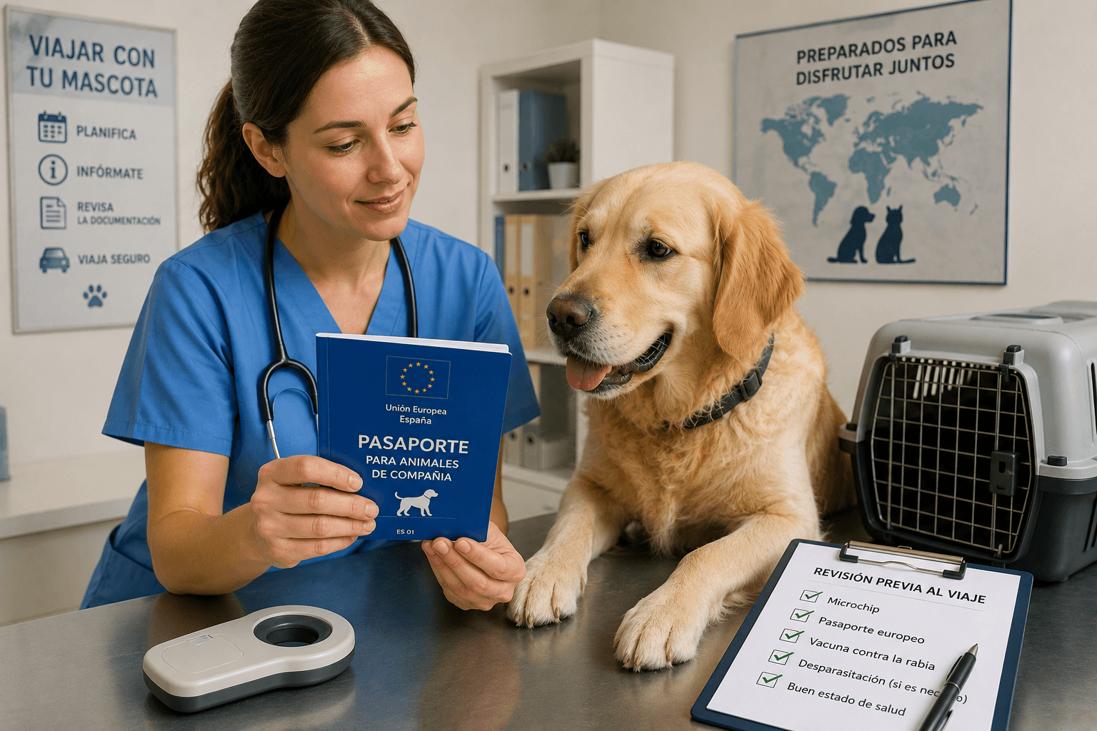 Viajar con mascotas este verano: documentación, microchip y requisitos imprescindibles