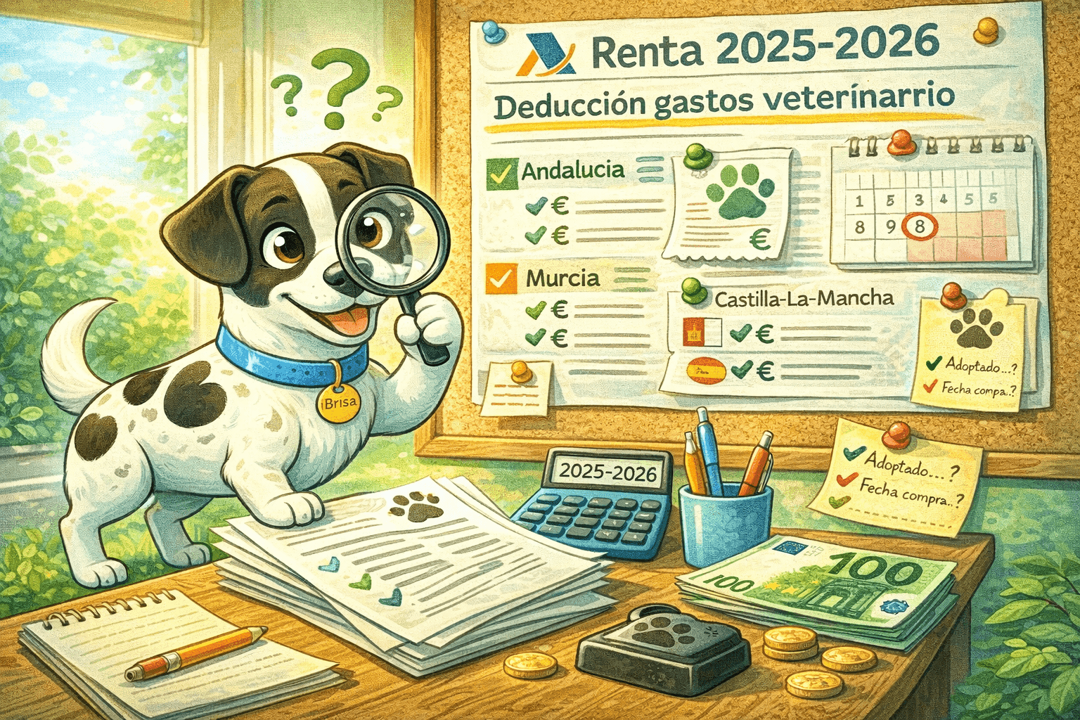 ¿Se pueden deducir los gastos de veterinario en la Renta 2025-2026? Guía por comunidades autónomas