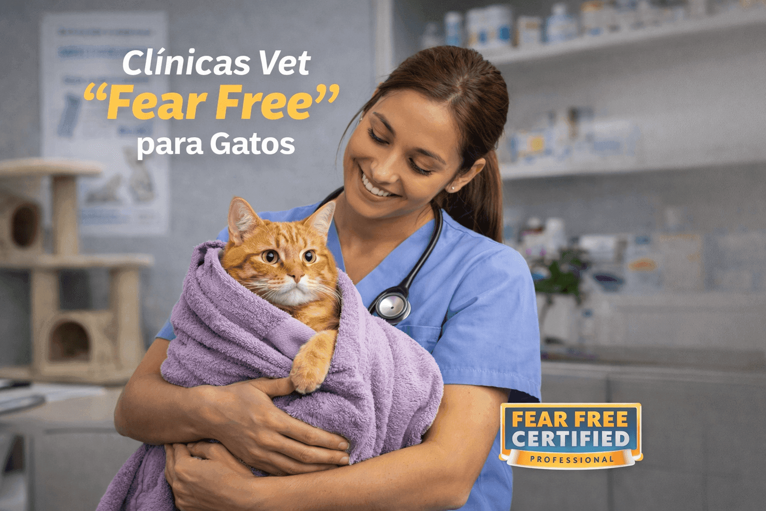 Manejo amable en gatos: menos estrés, mejores resultados