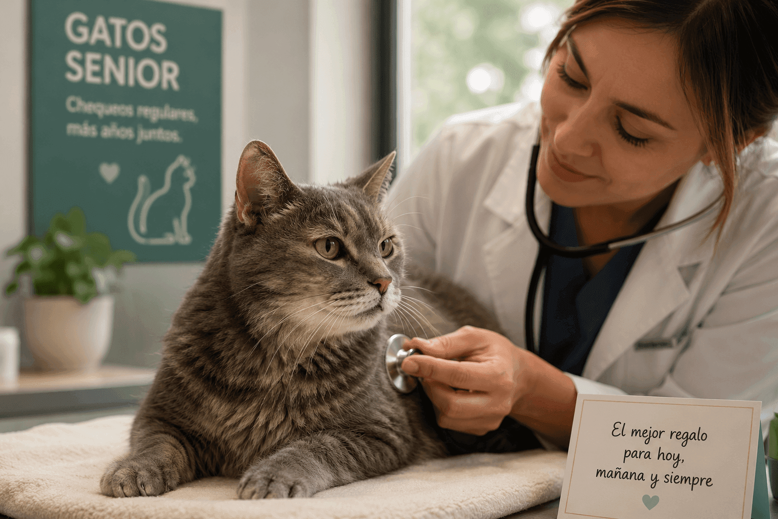 El riñón de cristal: Por qué los chequeos "Senior" son el mejor regalo para tu gato