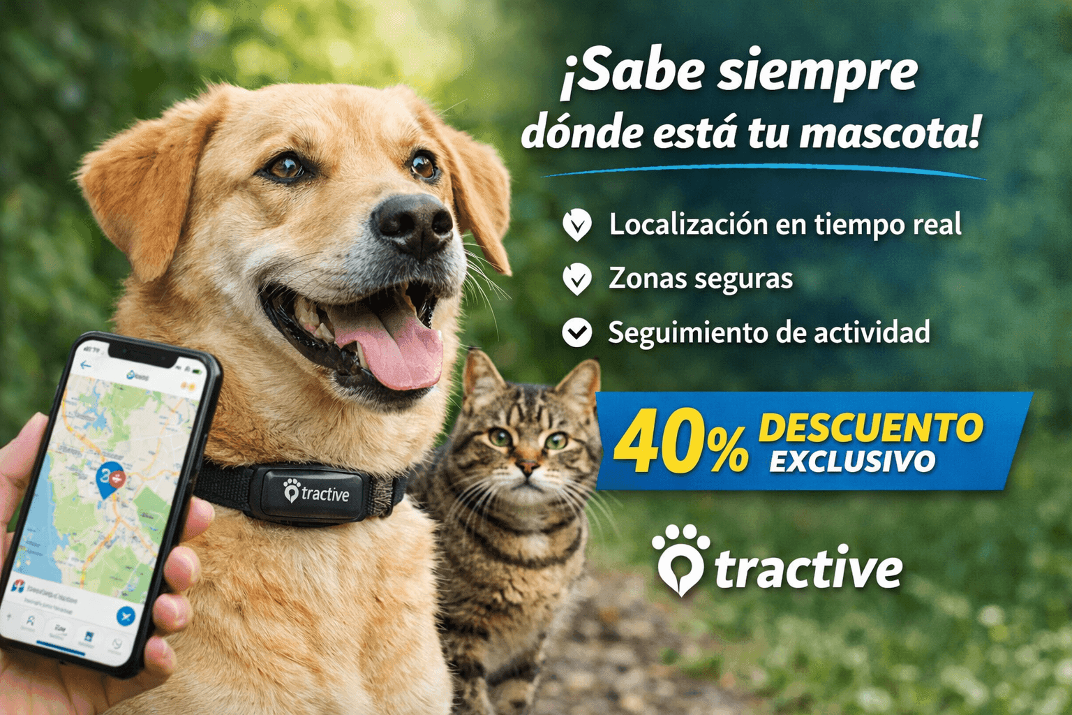 Cómo saber dónde está tu mascota en todo momento: beneficios reales de usar GPS para perros y gatos