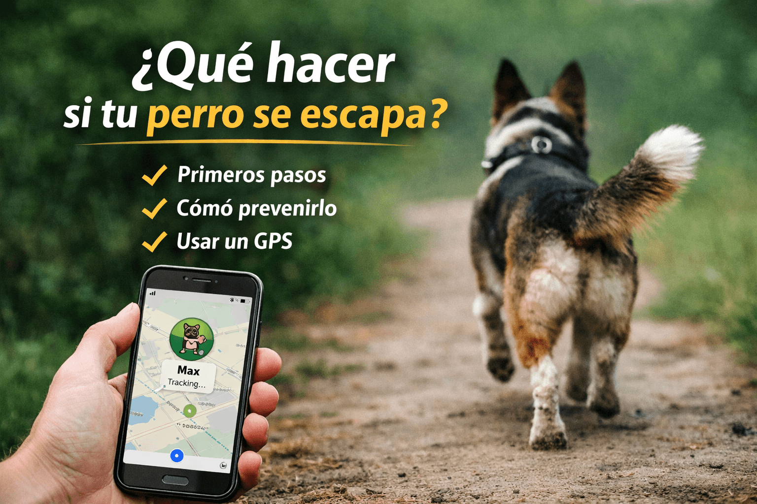 ¿Qué hacer si tu perro se escapa (y cómo evitar que vuelva a ocurrir)?