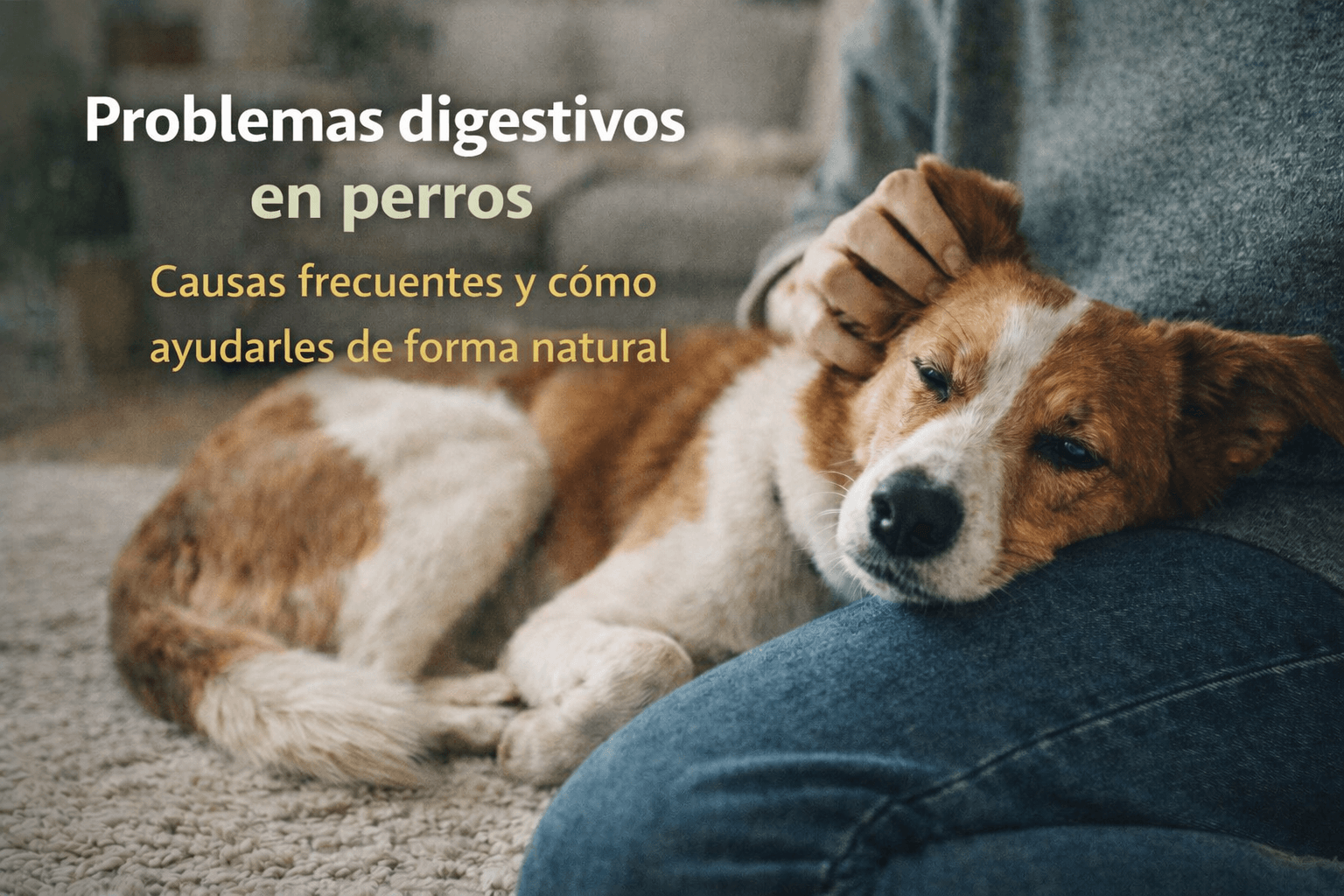 Problemas digestivos en perros: causas frecuentes y cómo ayudarles de forma natural
