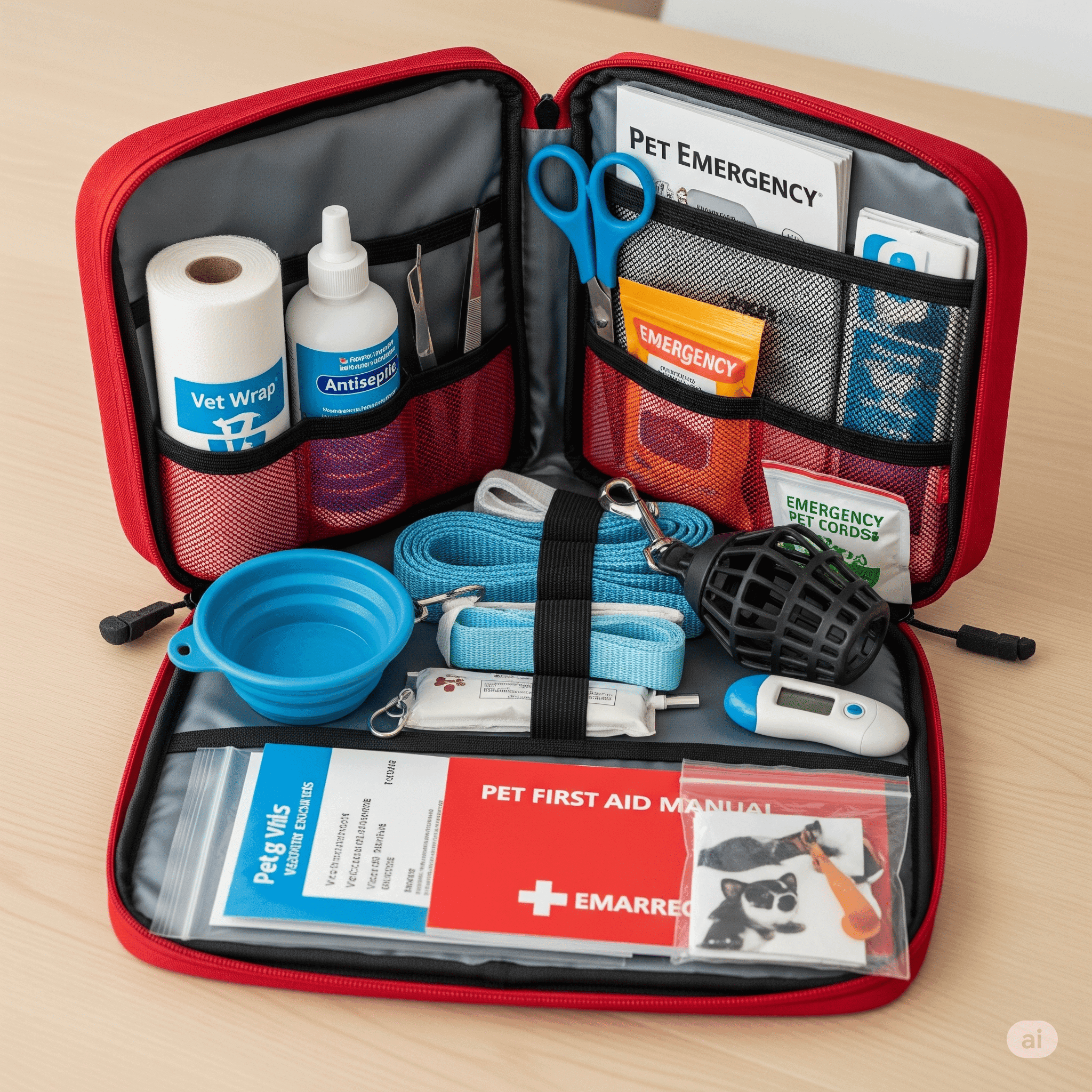 Cómo preparar un botiquín o kit de emergencia para viajar con mi mascota