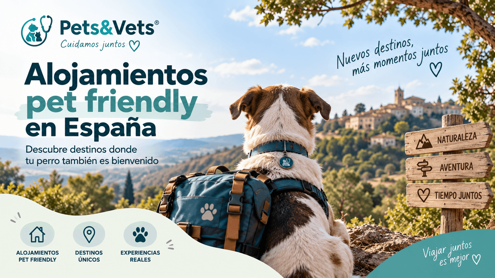 Alojamientos pet friendly en España: viajar con tu perro y sentirte realmente bienvenido